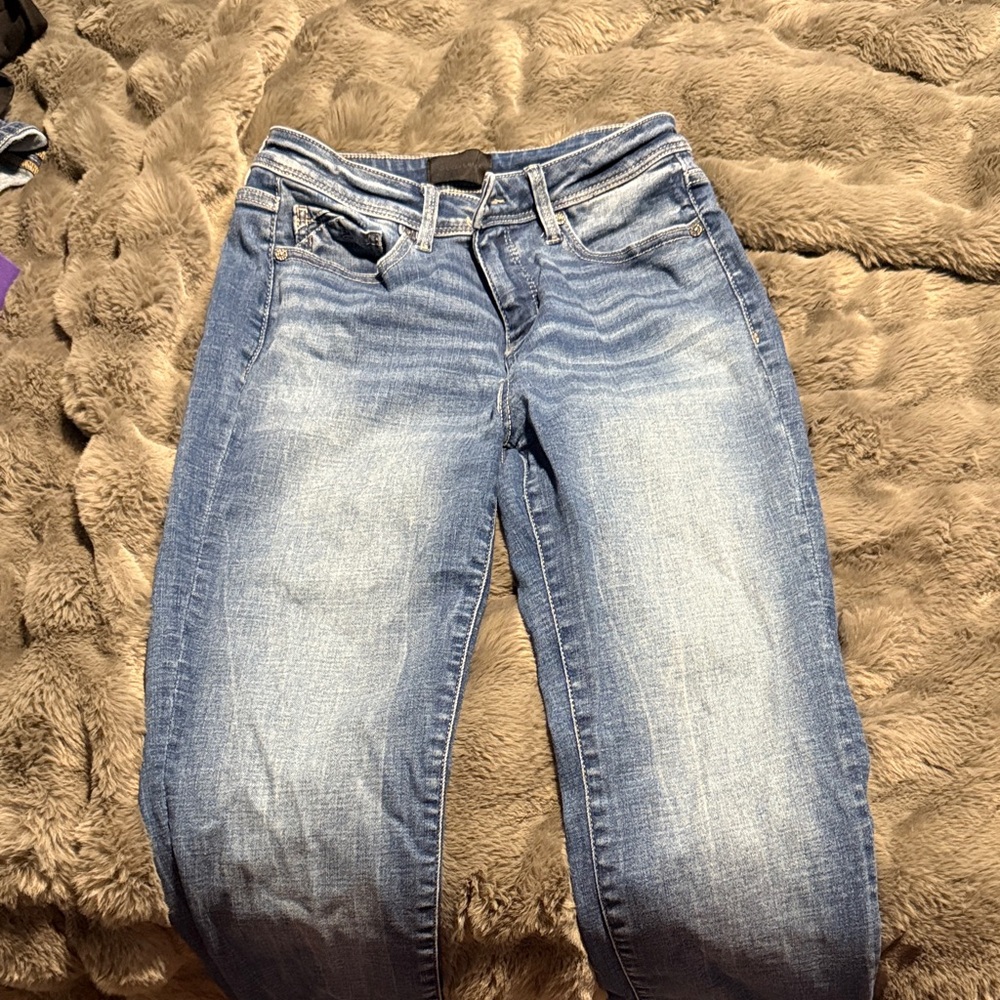 Buckle Black Bootcut Jeans